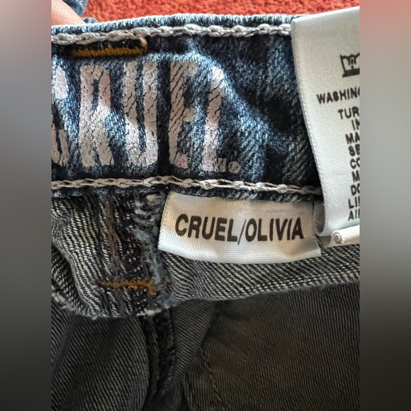 Cruel Girl Olivia Slim Bootcut Jeans Embellished Western Pockets Size 9L - Picture 5 of 6